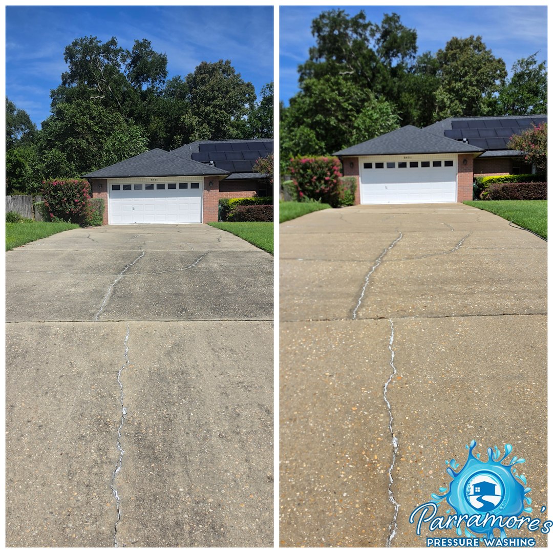 Driveway Cleaning, Sidewalk Cleaning, Curb Cleaning in Pace Florida